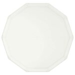 vidaXL Jardinière Blanc 120 x 120 x 35 cm Acier