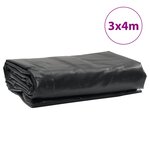 vidaXL Bâche anthracite 3x4 m 650 g/m²