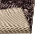 vidaXL Coureur de Tapis MARSA Noir 100 x 250 cm Polyester et PVC