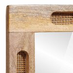 vidaXL Ensembles de salle de bain 2 Pièces Marron Bois de mangue massif