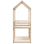 vidaXL Lit superposé sans matelas 90x200 cm bois de pin massif