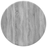 vidaXL Plateau de table Sonoma gris 30 x 30 x 1.5 cm Bois d'ingénierie