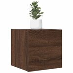 vidaXL Meubles TV muraux 2 Pièces Chêne marron 30 5x30x30 cm