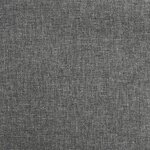 vidaXL Chaise à bascule Gris foncé Tissu