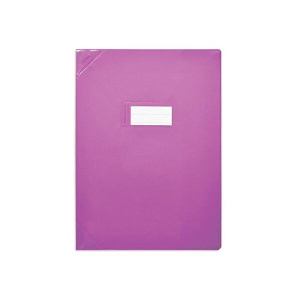 Protège-cahier PVC 150 Strong Line 24x32 cm opaque Violet ELBA