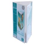 Porte-visuel Tryptique Dl - Cristal - Exacompta