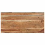 Banc banquette de rangement de chaussures 85 x 40 x 45 cm bois d'acacia massif 02_0010916