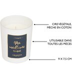 Bougie cadeau amitié - Ma meilleure amie - Draeger