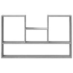 vidaXL Étagère murale sonoma gris 99x15x60 cm bois ingénierie