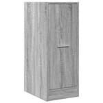 vidaXL Armoire apothicaire sonoma gris 30x41x77 5 cm bois d'ingénierie