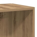 vidaXL Armoire d'angle chêne artisanal 33x33x100 cm bois d'ingénierie