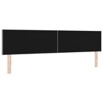 Tête de lit LED vidaXL avec design en blocs de diamant en gris clair  200 cm en tissu