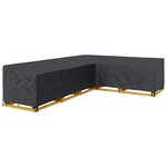 vidaXL Housse pour mobilier d'extérieur 355 x 275 x 80 cm