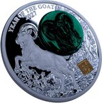 Pièce de monnaie en Argent 25 Francs g 62.2 (2 oz) Millésime 2027 YEAR OF THE GOAT (PRÉCOMMANDE)
