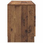 vidaXL Meuble TV Bois ancien 99 x 34 5 x 47 cm Bois d'ingénierie