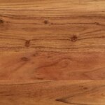 vidaXL Table basse 110x55x40 cm bois massif d'acacia