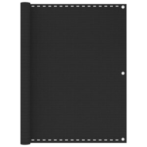 vidaXL Écran de balcon Anthracite 120x600 cm PEHD