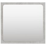 vidaXL Ensemble de meubles de salle de bain 3 Pièces gris béton