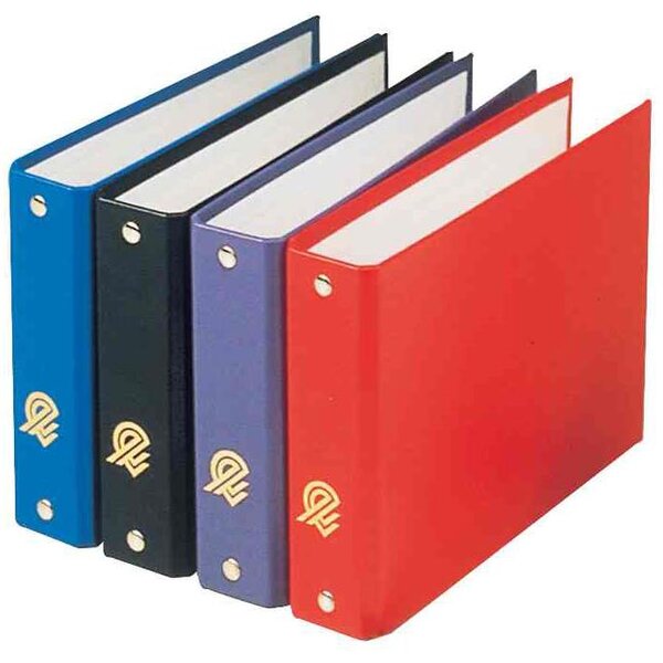Classeur 2 anneaux A5 à l'italienne dos 40 mm couleur aléatoire OXFORD