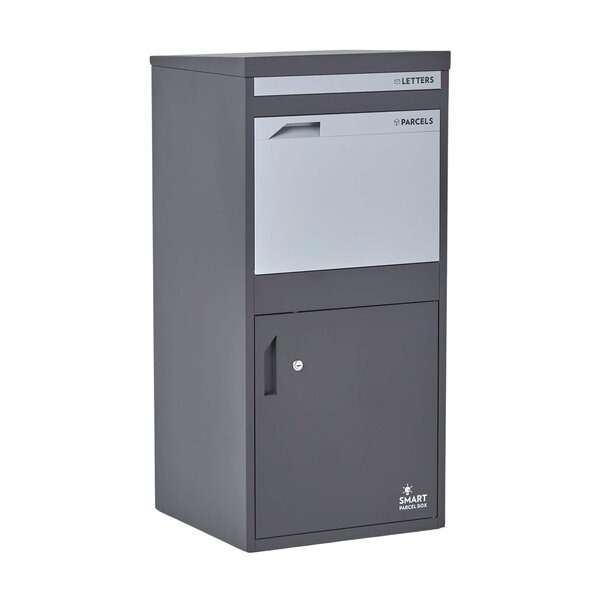 Boîte à colis Extra Large Gris foncé 2 portes Acier galvanisé SMART PARCEL BOX™