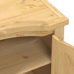 vidaXL Armoire « Corona » 101 x 52 x 170 cm Bois massif Pin