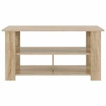 vidaXL Support de télévision Chêne Sonoma 100 x 40 x 50 cm