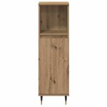 vidaXL Ensemble de Meubles de Salle de Bain 3 Pièces Chêne artisanal