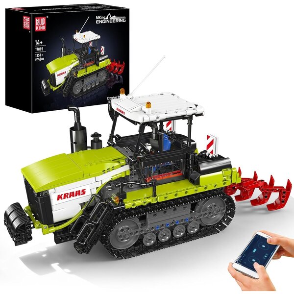 Mould King 17093 - Tracteur à chenilles télécommandé