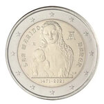 2 euros commémorative Saint Marin 2021 - Albrecht Dürer en coffret BU.