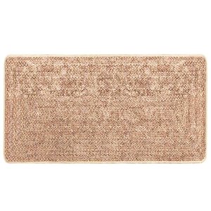 vidaXL Coureur de Tapis MARSA Jaune 80 x 150 cm Polyester et PVC