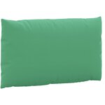vidaXL Coussins de palette lot de 2 vert tissu oxford