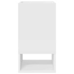vidaXL Table d'appoint 2 Pièces Blanc 30 x 30 x 56 cm Bois d'ingénierie