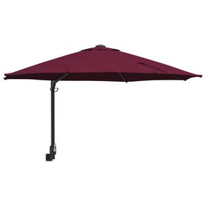 vidaXL Parasol de jardin Bordeaux 248 x 248 x 148 cm