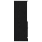 vidaXL Meuble Haut Chêne Noir 60x35 5x103 5 cm Bois d'ingénierie