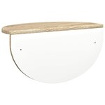 vidaXL Étagère Murale Chêne Sonoma 38 x 19 x 19 cm Bois d'ingénierie