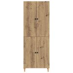 vidaXL Ensemble de Meubles 2 Pièces 66 x 34 5 x 90 cm Bois d'ingénierie