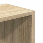 vidaXL Bibliothèque chêne sonoma 31x24x77 cm bois d'ingénierie