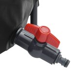 vidaXL Réservoir d'eau avec robinet pliable 500 L PVC