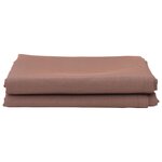 vidaXL Tissu de rechange pour auvent Marron 10x1.6 m