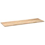 vidaXL Plan de travail de cuisine bois de chêne massif rectangulaire