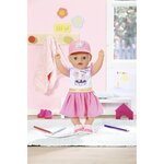 Zapf Creation 831946 - Baby born Jardin d'enfants Ensemble Tenue et Casquette 36 cm