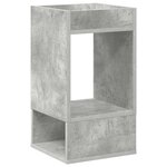 vidaXL Table d'appoint 2 Pièces Gris béton 30 x 30 x 56 cm
