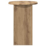 vidaXL Table d'appoint Chêne artisanal 50 x 39 5 x 55 cm