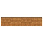 vidaXL Lit surélevé de jardin 385x50x69 cm acier corten