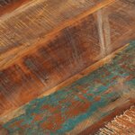 vidaXL Dessus de table carré 60x60 cm 25-27 mm Bois de récupération