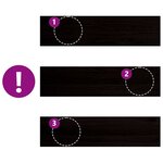 vidaXL Marches d'escalier 2 Pièces marron foncé 100x30x2 cm chêne massif