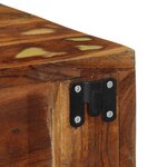 vidaXL Meubles TV muraux 2 Pièces bois massif de récupération