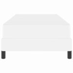 vidaXL Lit Blanc pur 80 x 200 cm Faux cuir