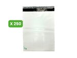 250 Enveloppes plastique opaques 80 microns N°5 - 415x520mm