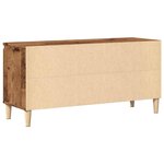 vidaXL Meuble TV vieux bois 102x35x50 cm bois d'ingénierie